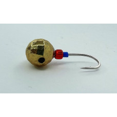 Мормишка вольфр. Start Fishing Гр. Кулька з отвором кр. № 12 Gold 6 мм 2 г 005-060-03
