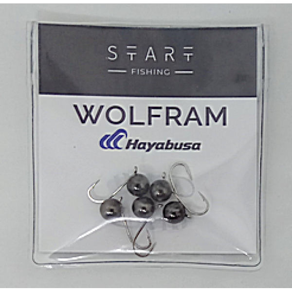 Мормишка вольфр. Start Fishing Куля з вушком гач.№14 Black 5 мм 1,2 г 001-050-1