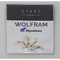Мормишка вольфр. Start Fishing Мураха з отвором гач.№ 20 Silver 2,5 мм 0,2 г 031-025-1