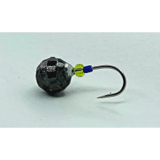 Мормишка вольфр. Start Fishing Гр. Кулька з отвором кр. № 12 Black 6 мм 2 г 005-060-04
