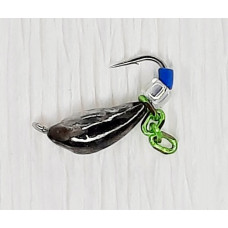 Мормишка вольфр. Start Fishing Ризький банан гач.№16 Black ланцюжок 2,5 мм 0,5 г 025-025-1