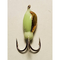 Мормишка вольфр. Start Fishing Чортик з вушком гач.№16 Gold світлонакопичувач 3 мм 0,6 г 091-030