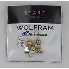 Мормишка вольфр. Start Fishing Куля з вушком гач.№14 Gold 5 мм 1,2 г 001-050-1