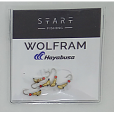Мормишка вольфр. Start Fishing Мураха з отвором гач.№ 20 Gold 2,5 мм 0,2 г 031-025-1