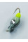 Мормишка вольфр. Start Fishing Німфа гач.№16 Black Світлонакопичувач+Swarovski 3 мм 0,6 г 044-030-10