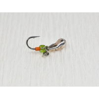 Мормишка вольфр. Start Fishing Клюшка гач.№ 16 Silver з ланцюжком 3 мм 0,3 г 006-030-1