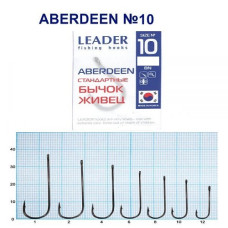 Гачок Leader Aberdeen BN  № 10 (7 hooks)