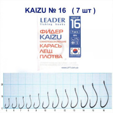 Гачок Leader Kaizu  BN  № 16 (7 hooks)