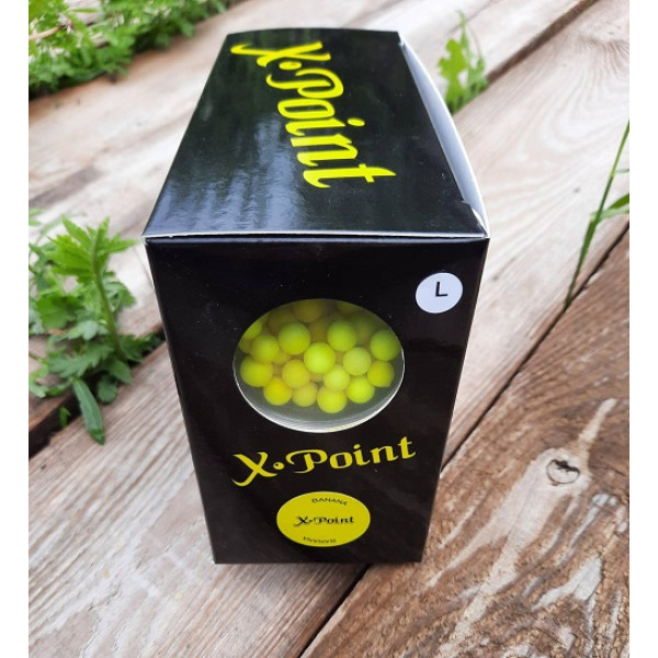 Плаваюча насадка X-Point Банан жовтий 7-8мм L