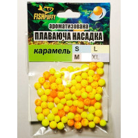 Плаваюча насадка Технопуф Fishpuffy Карамель L