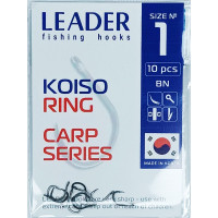 Гачок Leader KOISO RING № 1 (10 hooks)