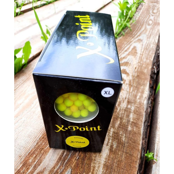 Плаваюча насадка X-Point Банан жовтий 8-10мм XL