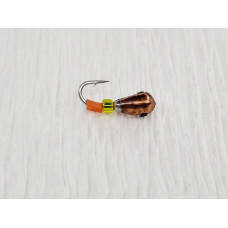 Мормишка вольфр. Start Fishing Крапля з лискою гач.№20 Cu 2,5 мм 0,2 г 028-025-1