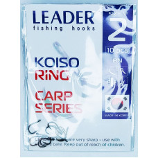 Гачок Leader KOISO RING № 2 (10 hooks)