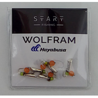 Мормишка вольфр. Start Fishing Конус гач.№16 Silver CAT eye 3 мм 0,6 г 038-030-1