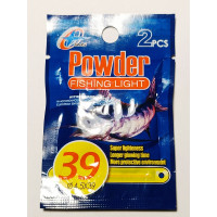 Світляк Powder Fishing Light 4,5 х 39, 2шт жовто-зелений
