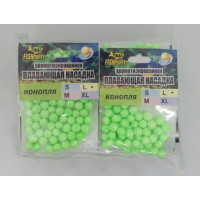 Плаваюча насадка Технопуф Fishpuffy Коноплі L