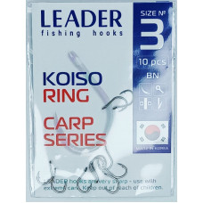Гачок Leader KOISO RING № 3 (10 hooks)