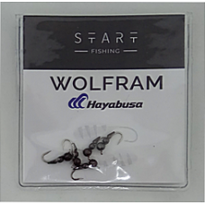 Мормишка вольфр. Start Fishing Суперпуголовок гач.№18 Black 2,5 мм 0,3 г 053-022-1