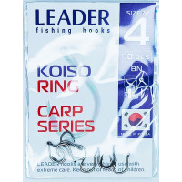 Гачок Leader KOISO RING № 4 (10 hooks)
