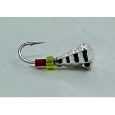 Мормишка вольфр. Start Fishing Крапля секційна кембрик бісер гач.№16 Silver 3 мм 0,3 г 020-030-1