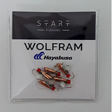 Мормишка вольфр. Start Fishing Конус гач.№16 Cu CAT eye 3 мм 0,6 г 038-030-1