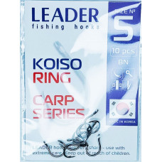 Гачок Leader KOISO RING № 5 (10 hooks)