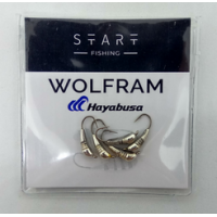 Мормишка вольфр. Start Fishing Банан із насічками гач.№16 Silver 3 мм 0,4 г 024-030-1