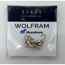 Мормишка вольфр. Start Fishing Банан із насічками гач.№16 Silver 3 мм 0,4 г 024-030-1