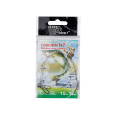 Повідець Carpe Diem 1*7 Stainless steel Leaders 15см/ 12кг