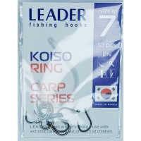 Гачок Leader KOISO RING № 7 (10 hooks)
