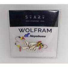 Мормишка вольфр. Start Fishing Уралка №2 гач.№14 Silver ланцюжок 4 мм 1,1 г 018-040-1