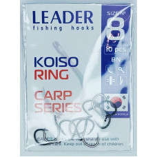Гачок Leader KOISO RING № 8 (10 hooks)