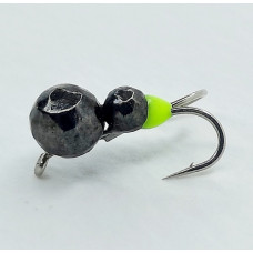 Мормишка вольфр. Start Fishing Коза-мураха гр. з вушком 2 гач.№14 Black 4* 3 мм 0,9 г 084-043-1
