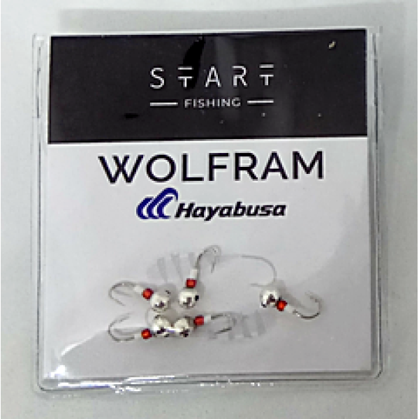 Мормишка вольфр. Start Fishing Гр. Кулька з отвором гач.№18 Silver 3 мм 0,2 г 005-030-1