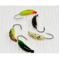 Мормишка вольфр. Start Fishing Личинка гач.№ 14 фарбування 8 мм 0,4 г 011-030
