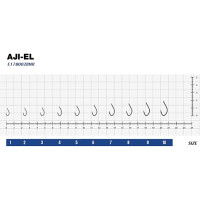 Гачок eXciter model  Aji - EL    №  4  (12 hooks)