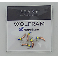 Мормишка вольфр. Start Fishing Личинка гач.№ 16 Cu CAT eye 0,2 г 011-020-1