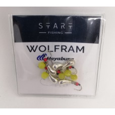Мормишка вольфр. Start Fishing Уралка №2 гач.№14 Silver CAT eye 4 мм 1,1 г 018-040-1