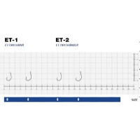 Гачок eXciter model  ET - 2    № 6  (6 hooks)