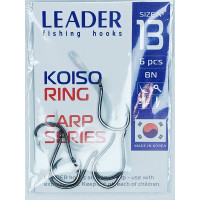 Гачок Leader KOISO RING №13 (6 hooks)