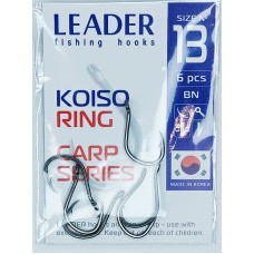 Гачок Leader KOISO RING №13 (6 hooks)