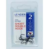 Двійник Leader SHORT DOUBLE  №2 (4 hooks)