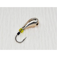 Мормишка вольфр. Start Fishing Уралка №2 гач.№12 Silver 5 мм 2,1 г 018-050-2
