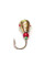 Мормишка вольфр. Start Fishing Крапля з отвором гач.№ 14 Gold 4 мм 0,9 г 022-040-1