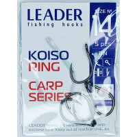 Гачок Leader KOISO RING №14 (5 hooks)