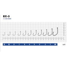 Гачок eXciter model  EC - 3    № 2  (5 hooks)
