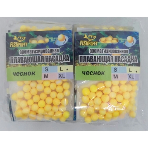 Плаваюча насадка Технопуф Fishpuffy Часник L