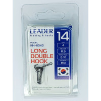 Двійник Leader LONG DOUBLE №14 (4 hooks)