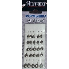 Мормишка паяна Інстинкт Срібло
